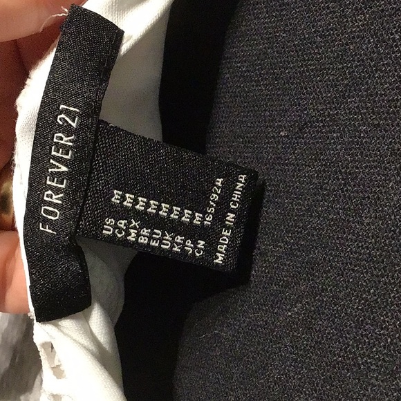 Forever 21 - Sz M - white one sleeved mesh dress - Picture 6 of 6